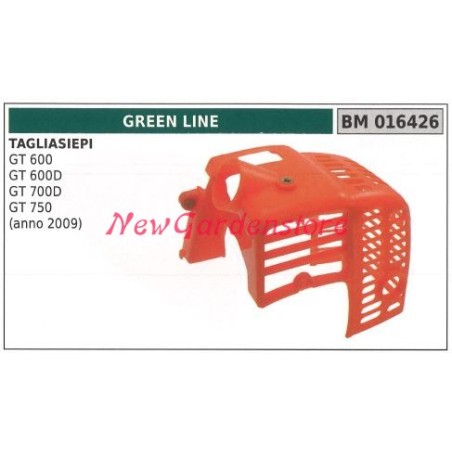 Cuffia motore GREEN LINE motore tagliasiepe GT600 600D 700D 750 016426 | NewgardenParts.com