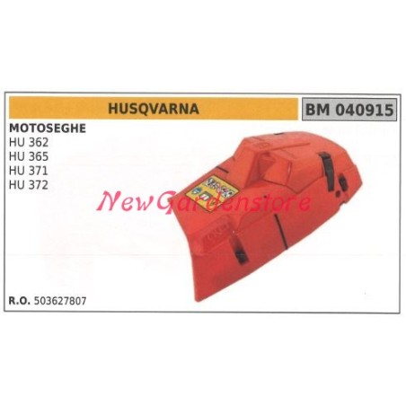 Cuffia motore HUSQVARNA motore motosega HU 362 365 371 372 040915 | NewgardenParts.com