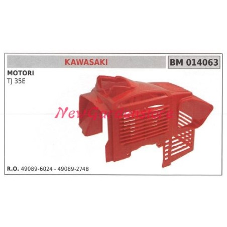 Cuffia motore KAWASAKI motore decespugliatore TJ 35E 014063 | NewgardenParts.com