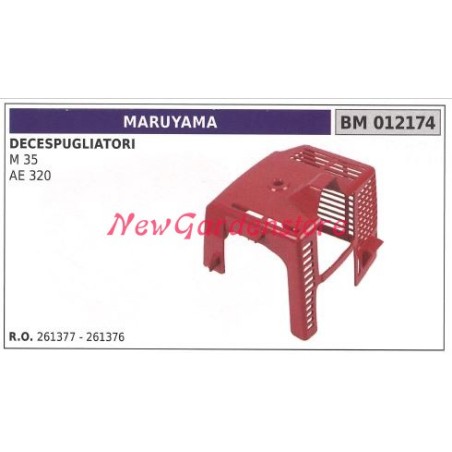 Cuffia motore MARUYAMA motore decespugliatore M 35 AE 320 012174 | NewgardenParts.com