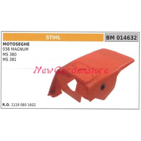 Cuffia motore STIHL motore motosega 038 magnum MS 380 381 014632 | NewgardenParts.com