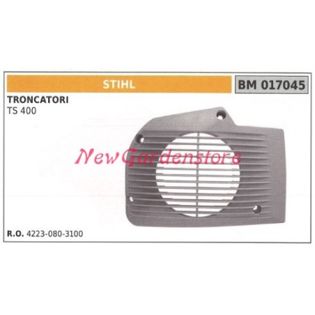 Cuffia motore STIHL motore troncatore TS 400 017045 | NewgardenParts.com