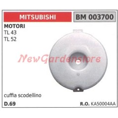 Cuffia scodellino MITSUBISHI motore 2 tempi decespugliatore tagliasiepi 003700 | NewgardenParts.com