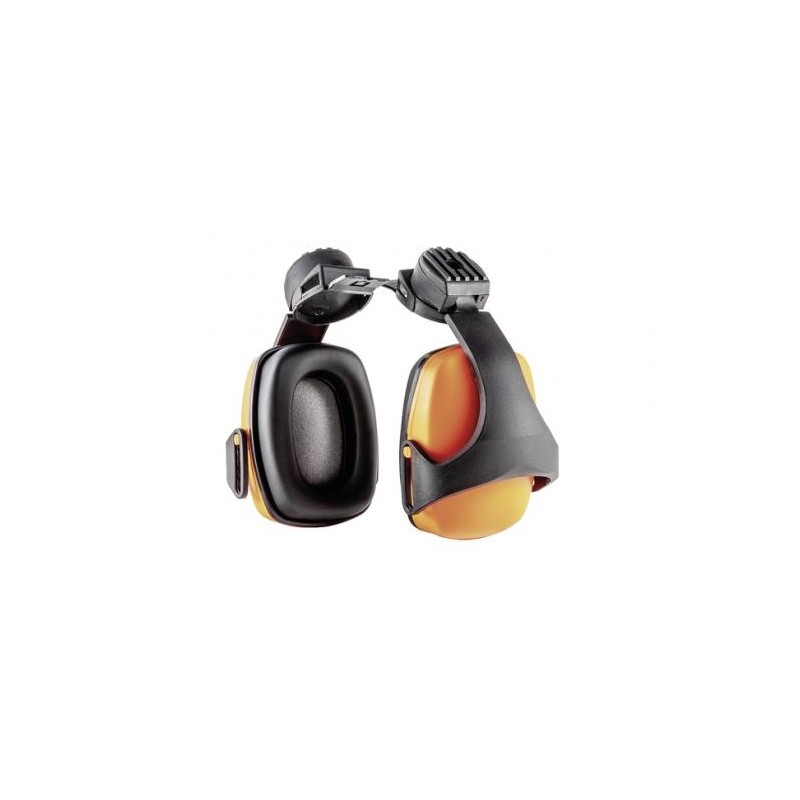 Cuffie di protezione per casco ROCKMAN colore arancio