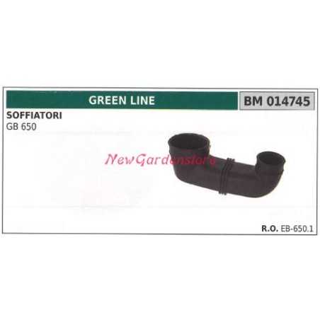 GB 650 blower rubber bend GREENLINE 014745 | NewgardenParts.com
