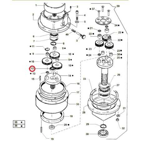 ORIGINAL ACTIVE Erdbohrerlager Modelle t143 - t152 020801 | NewgardenParts.com