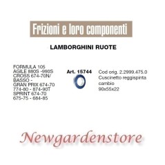 Cuscinetto reggispinta 15744 trattore LAMBORGHINI Agile 880 990 Cross Sprint | NewgardenParts.com