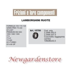 Cuscinetto reggispinta cambio 15750 trattore LAMBORGHINI Formula Premium Turbo | NewgardenParts.com