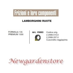 Cuscinetto reggispinta trattore LAMBORGHINI 15883 Formula 135 Premium 1300 | NewgardenParts.com