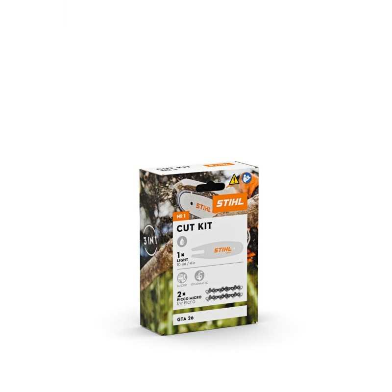 Kit de coupe numéro 1 STIHL 2 chaînes avec guide pour élagueuse GTA 26 Kit de coupe numéro 1 STIHL 2 chaînes avec guide pour élagueuse GTA 26