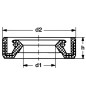 ORIGINAL TUFF TORQ Traktor-Getriebedichtring K61E