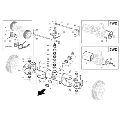 Dado autobloccante M20X1,5 PG SR ORIGINALE GIANNI FERRARI BFB 00111250007 | NewgardenParts.com