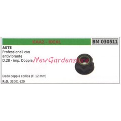 Dado coppia conica KAAZ decespugliatore 030511 | NewgardenParts.com