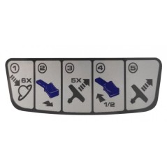 AUFKLEBER 545116502 ORIGINAL HUSQVARNA | NewgardenParts.com