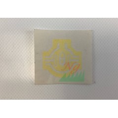 ORIGINAL GIANNI FERRARI lawn tractor locking decal 00555200008