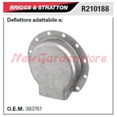 Deflettore Marmitta silenziatore B&S tagliaerba rasaerba tosaerba R210188 | NewgardenParts.com