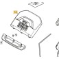 Deflettore parasassi ORIGINALE STIGA rasaerba tagliaerba a batteria 322600355/1