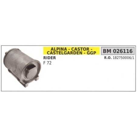 Exhaust deflector ALPINA lawn tractor lawn mower mower F 72 026116 | NewgardenParts.com