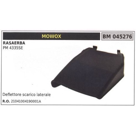 Deflettore scarico laterale MOWOX rasaerba tosaerba tagliaerba PM 4335SE 045276 | NewgardenParts.com