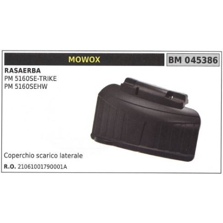 Deflettore scarico laterale MOWOX rasaerba tosaerba tagliaerba PM5160SEHW 045386 | NewgardenParts.com