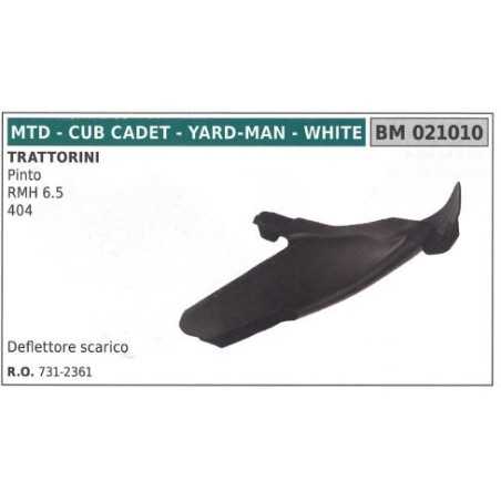 MTD lawn tractor lawnmower mower pinto discharge deflector 021010 | NewgardenParts.com