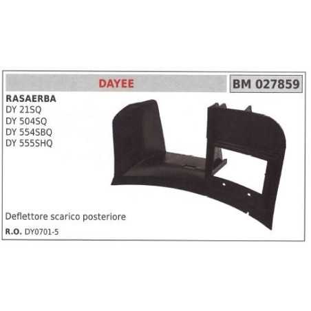 Deflector de descarga trasero cortacésped DAYEE DY 21SQ 027859 | NewgardenParts.com