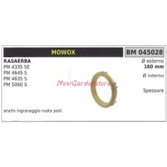 MOWOX Rasenmäher Mäherrad Zahnkranz PM4335 SE 045028