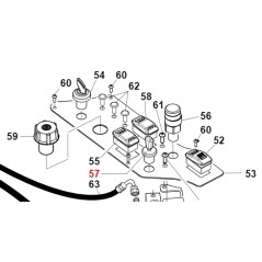 Deviatore frecce modelli TURBO1 TURBO2 ORIGINALE GIANNI FERRARI 00.40.00.0878 | NewgardenParts.com