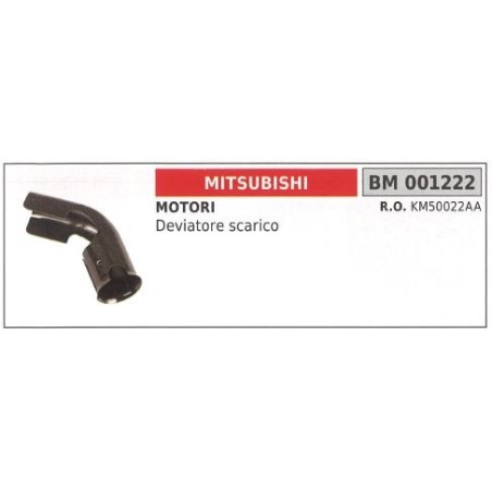 Deviatore scarico marmitta MITSUBISHI 001222 | NewgardenParts.com