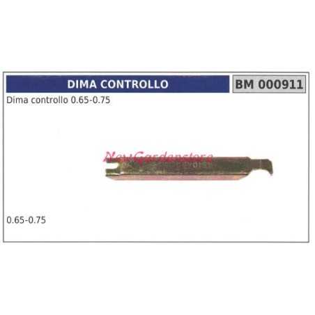 Check jig 0.65-0.75 NEW GARDEN STORE 000911 | NewgardenParts.com