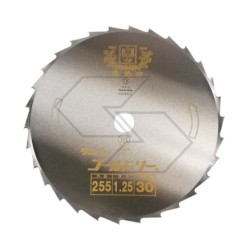 Disco 30 denti FORESTAL acciaio SKS5 per decespugliatore Ø 255 mm foro 25,4 mm | NewgardenParts.com