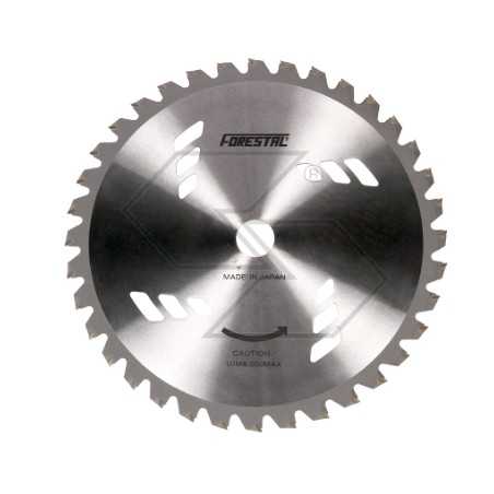 Disque 36 dents FORESTAL débroussailleuse acier Ø 255mm alésage25,4mm R301999 | NewgardenParts.com