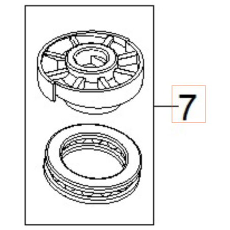 DISC 597647001 ORIGINAL HUSQVARNA | NewgardenParts.com