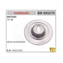 Disco avviamento compatibile KAWASAKI motore decespugliatore TH 48 005279 | NewgardenParts.com