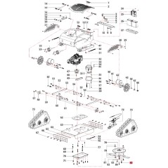 Disco centraggio ORIGINALE BLUEBIRD trinciaerba FM 23-53 3140100220000 | NewgardenParts.com