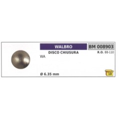 Disco chiusura WALBRO motosega WA Ø 6,35 mm 88-110 | NewgardenParts.com