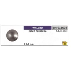 Disco chiusura WALBRO Ø 7,0 mm 88-121-8 | NewgardenParts.com