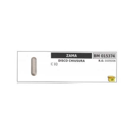 Locking disc ZAMA chainsaw C 1Q 0005006 | NewgardenParts.com