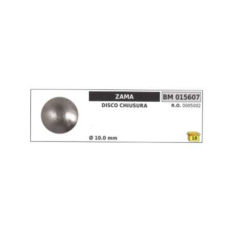 Disco de cierre ZAMA Ø 10,0 mm 0005002 | NewgardenParts.com