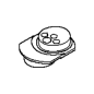 ECCENTRIC DISC 501707101 ORIGINAL HUSQVARNA