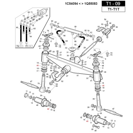 Anello seeger I.62 TURBO1 TURBO2 ORIGINALE GIANNI FERRARI 00.03.01.0062 | NewgardenParts.com