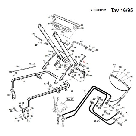 Anello Seeger pesante UNI7436 TURBOGRASS ORIGINALE GIANNI FERRARI 00.03.10.0020 | NewgardenParts.com