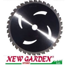 Disco lama decespugliatore in Widia 36 denti foro 25,4mm diametro 255mm 270169 | NewgardenParts.com