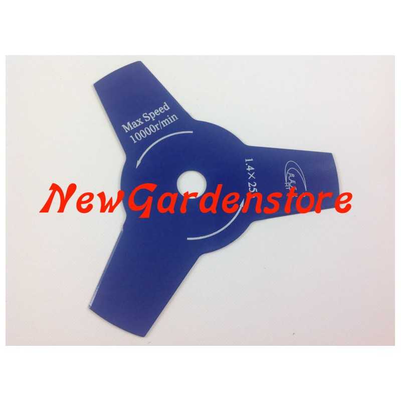 Brushcutter blade disc bore 25.4 mm diameter 255 mm 270163