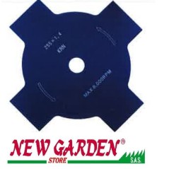 Disco lama per decespugliatore foro 25,4 mm diametro 255 mm 270166 | NewgardenParts.com