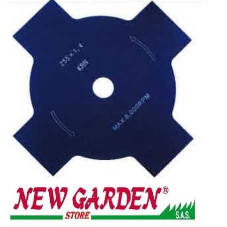 Blade disc for brushcutter bore 25.4 mm diameter 255 mm 270166 | NewgardenParts.com