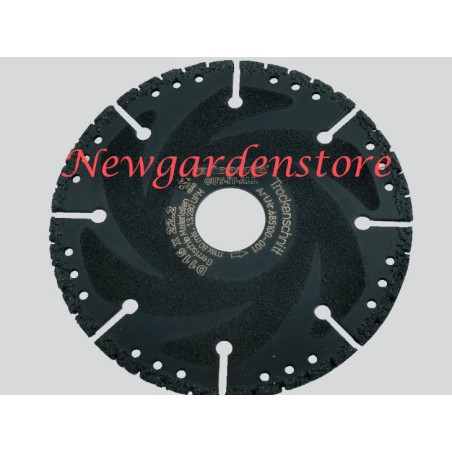 Disco lama tagliacemento taglio muratura pietra ghisa acciaio legno 230mm 66-084 | NewgardenParts.com