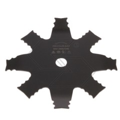 Disco MACINONE DENTATO acciaio decespugliatore Ø255mm foro 25,4mm spessore 2,8mm | NewgardenParts.com