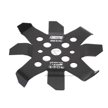 8-ZÄHNEN Stahlbürstenmäher Ø 255mm Bohrung 25,4mm Dicke3,0mm | NewgardenParts.com