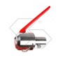 Aluminium safety device with short red lever Ø 28 mm petrol engine